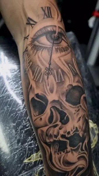 Game Face Tattoo