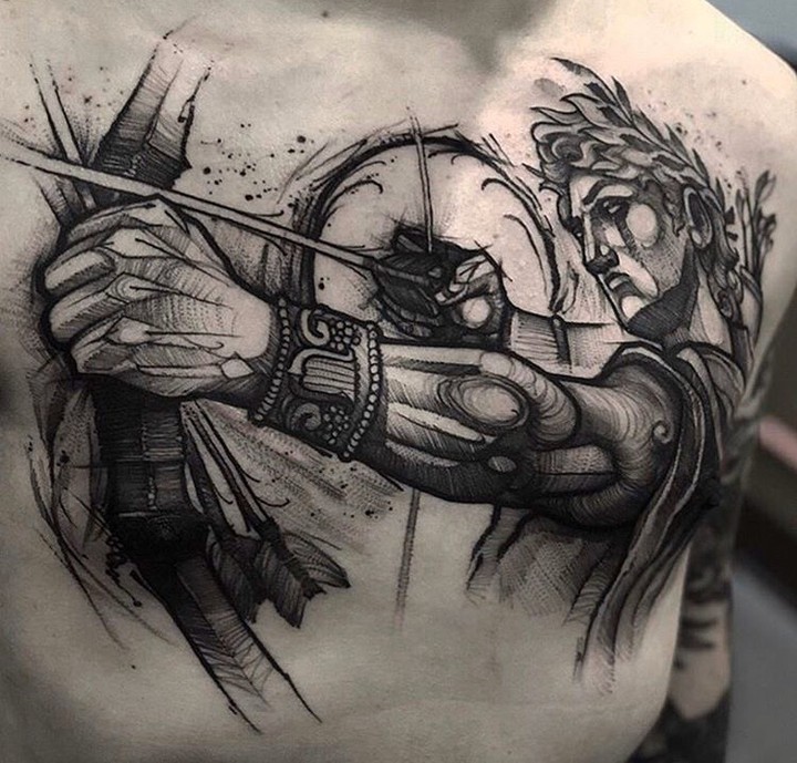 Ink and Dagger Tattoo