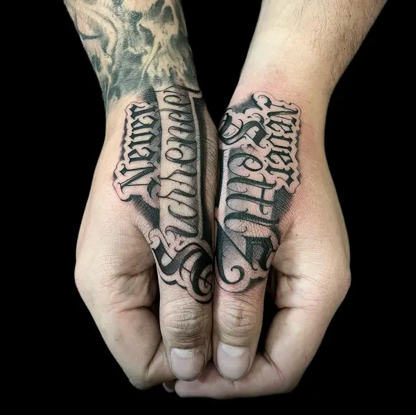 Lettering