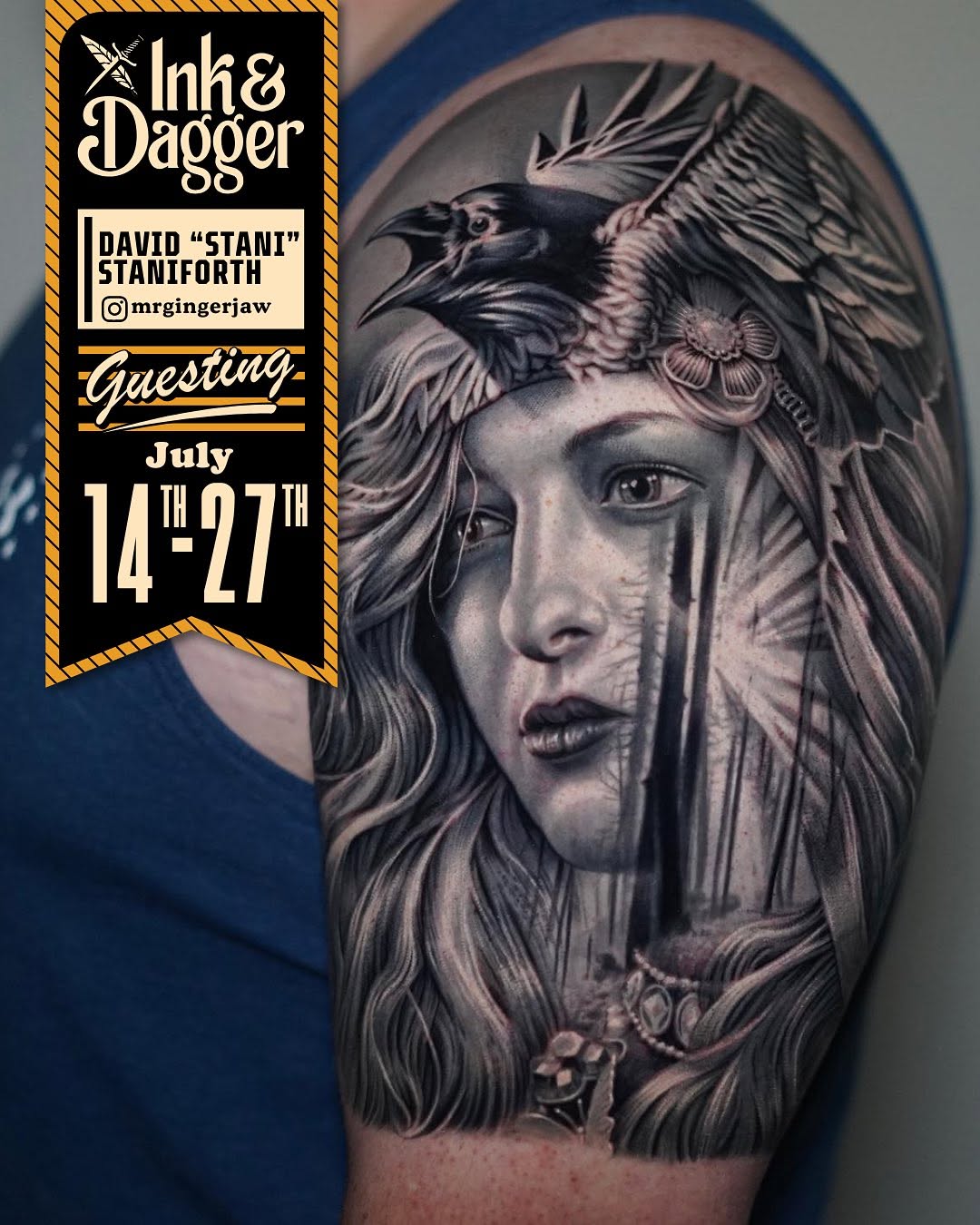 Ink and Dagger Tattoo