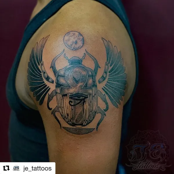 Game Face Tattoo