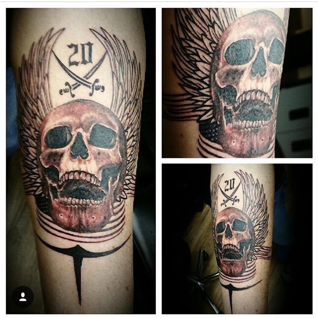 Game Face Tattoo