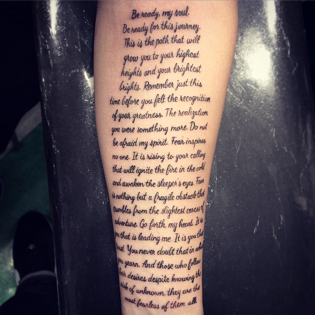 Lettering