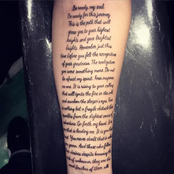 Lettering