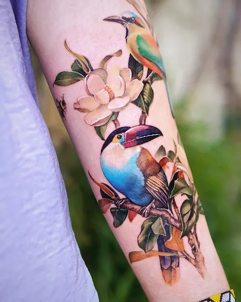 벌새, 앵무새, 새, Animal, Nature