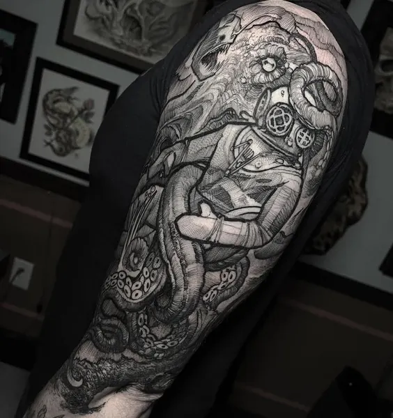 Ink and Dagger Tattoo