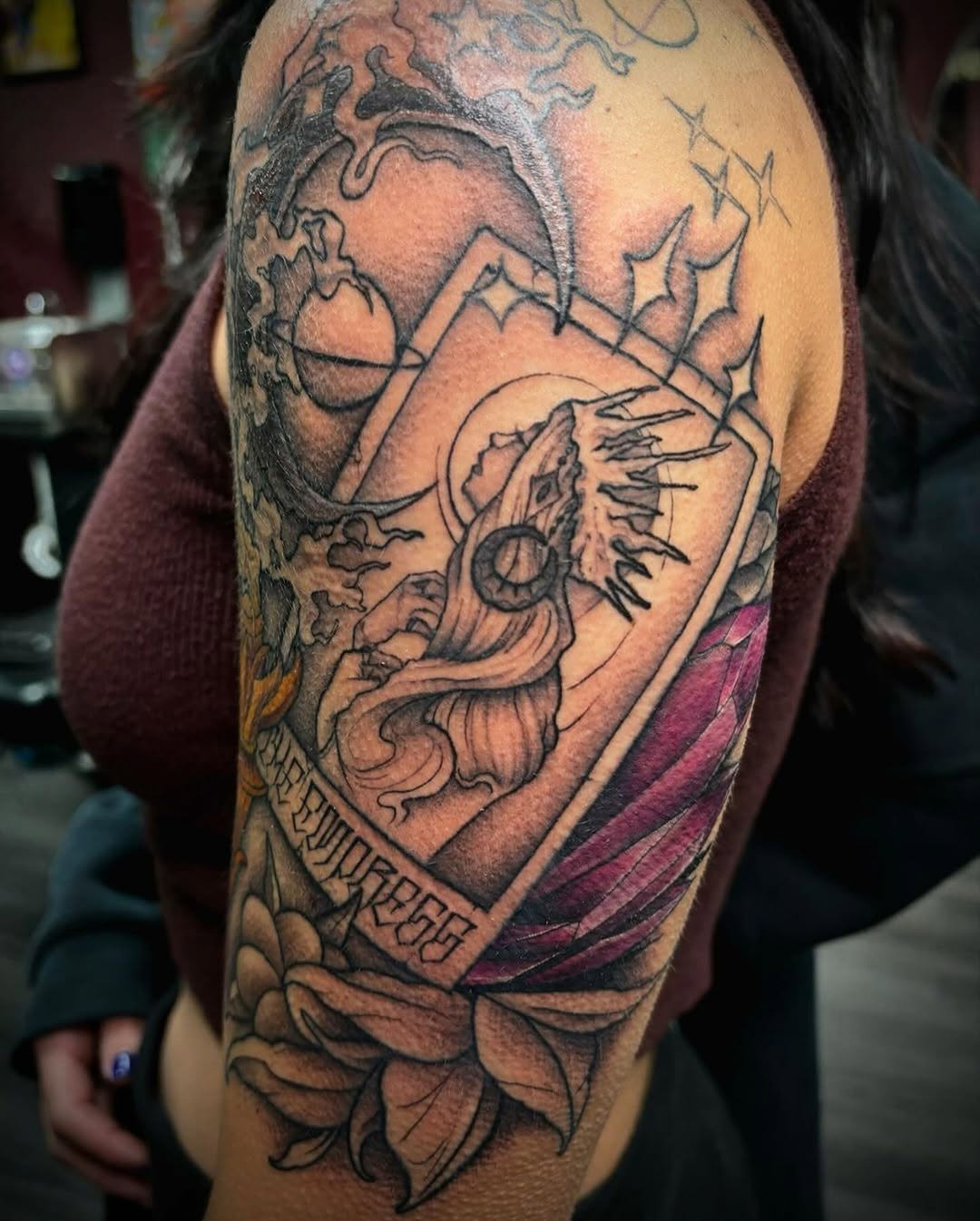 Game Face Tattoo