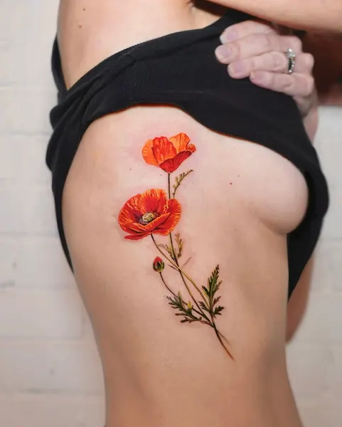 Flower, Rose, 양귀비
