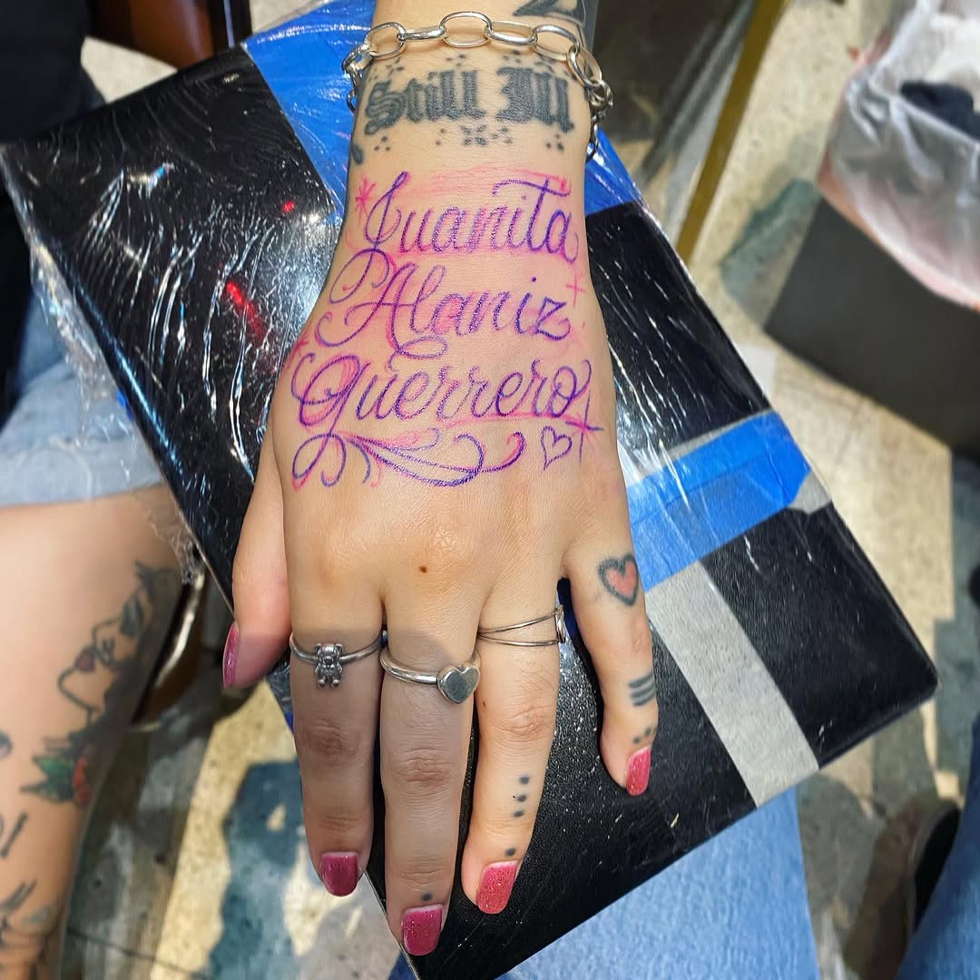 Lettering