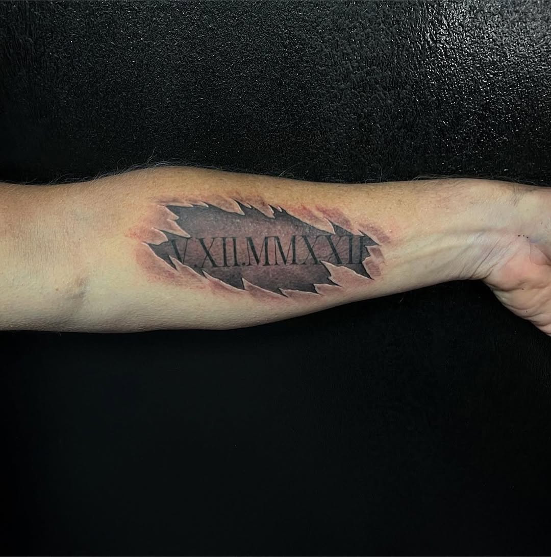 Game Face Tattoo