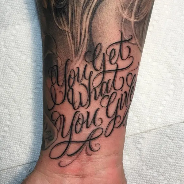 Lettering