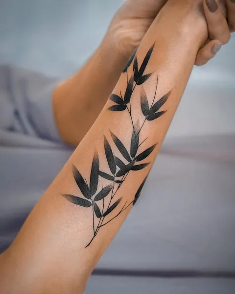 Flower, 대나무, 잎, 단풍잎, 풀