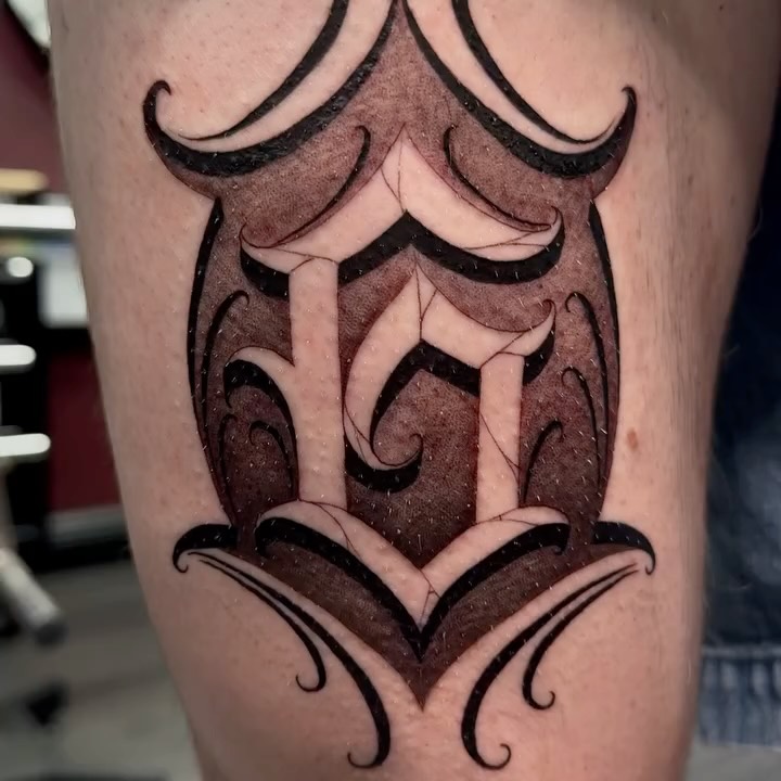 Game Face Tattoo