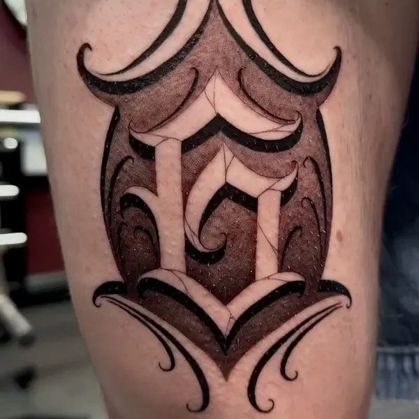 Game Face Tattoo