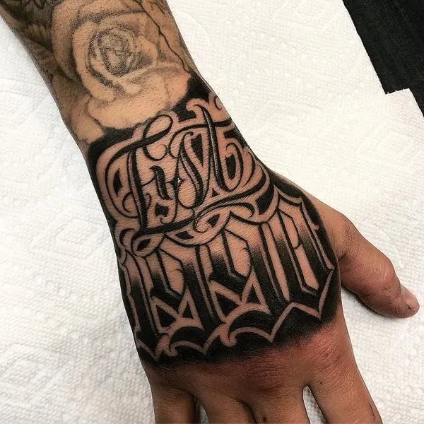 Lettering