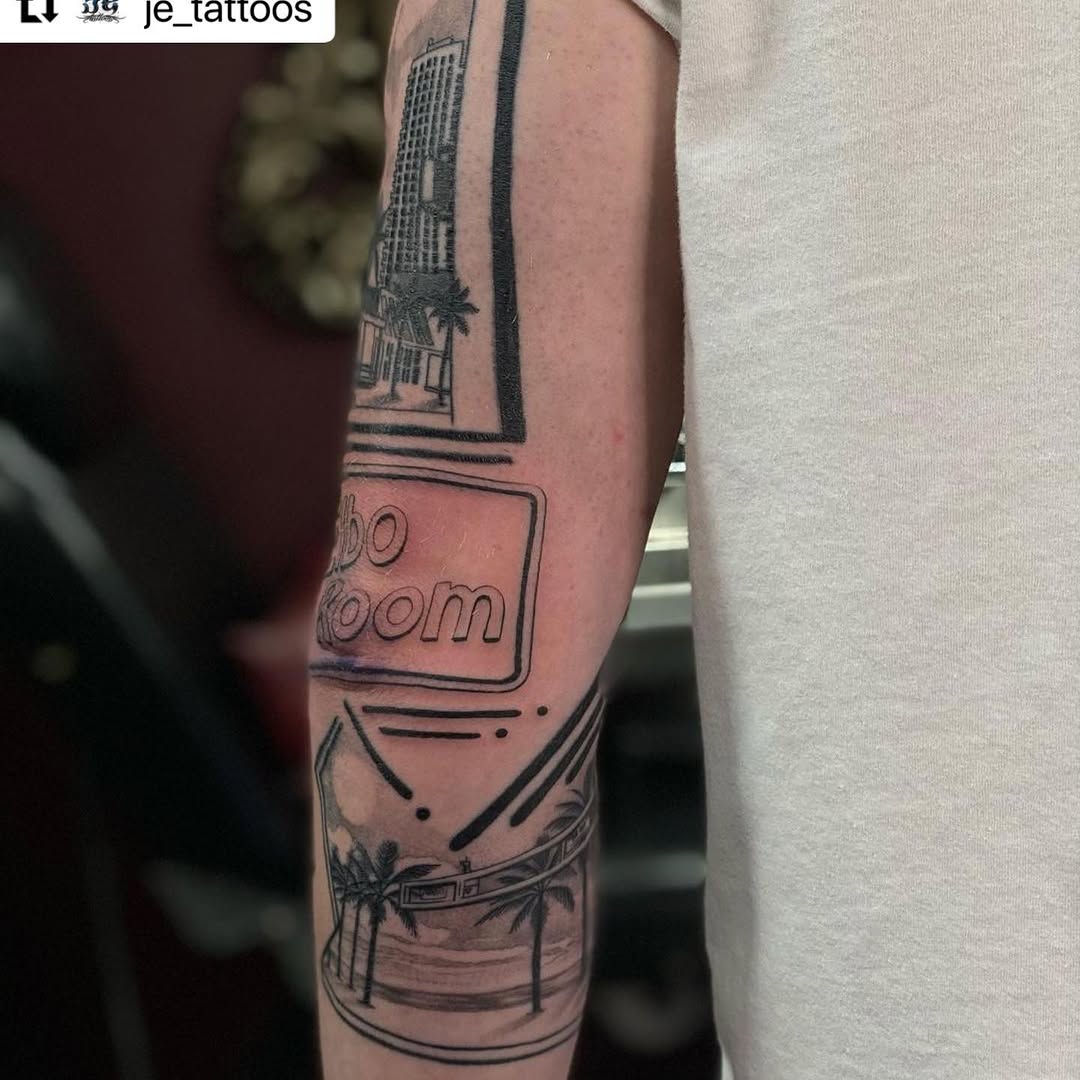 Game Face Tattoo