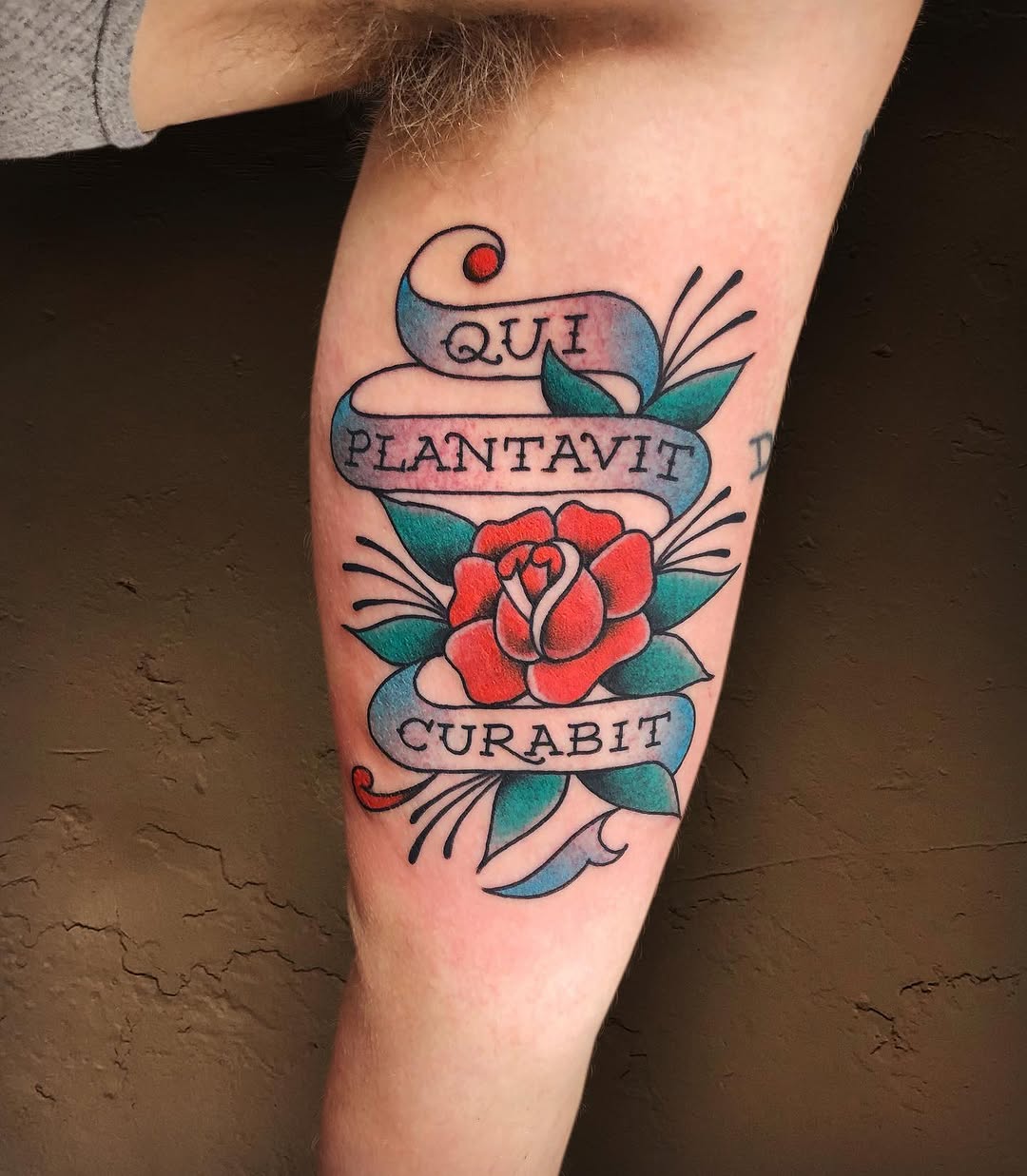 Flower, Rose, Lettering