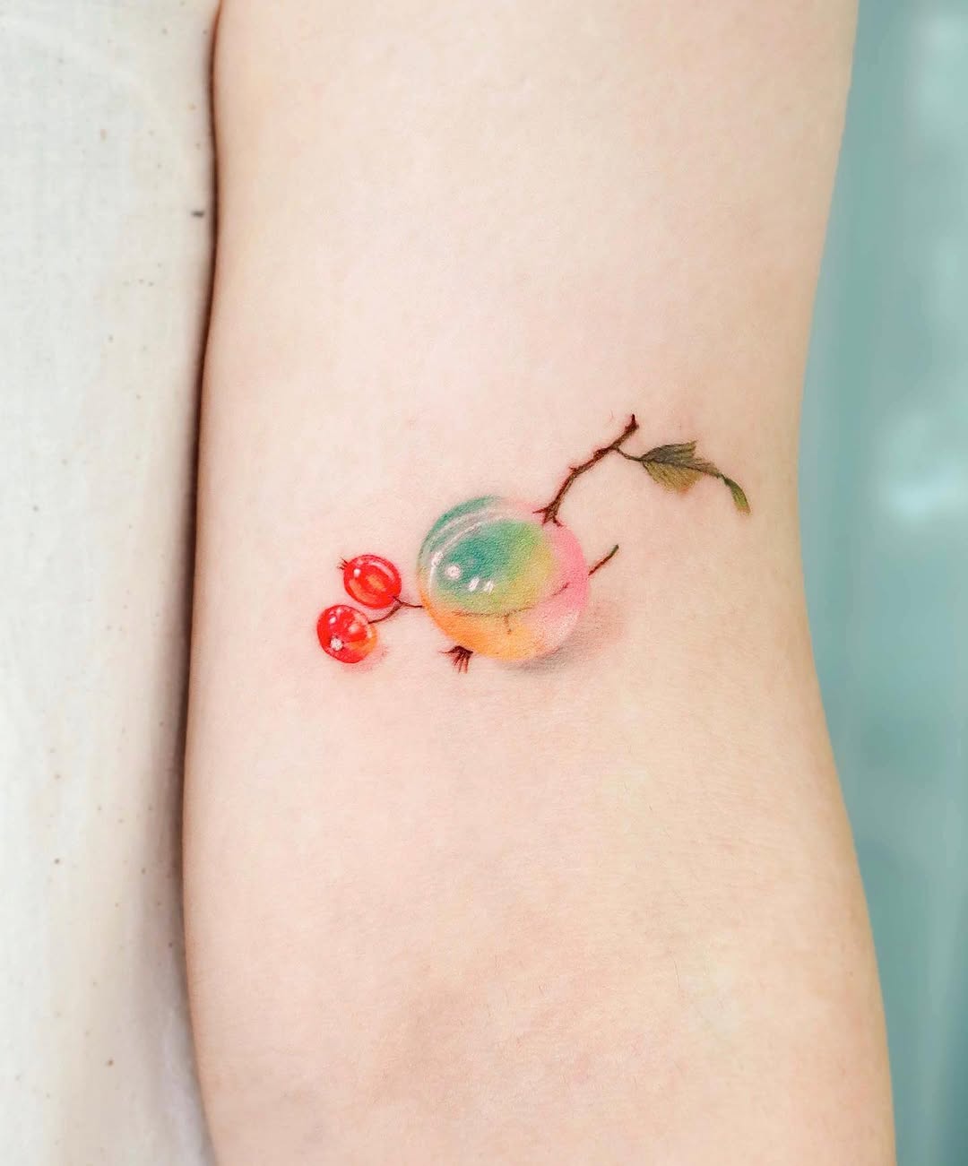 Flower, 체리, Mini, 딸기