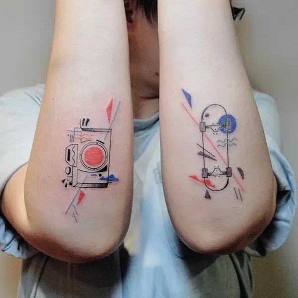 힘, Mini, 음악, 마이크, 카메라, 자전거, 바이올린