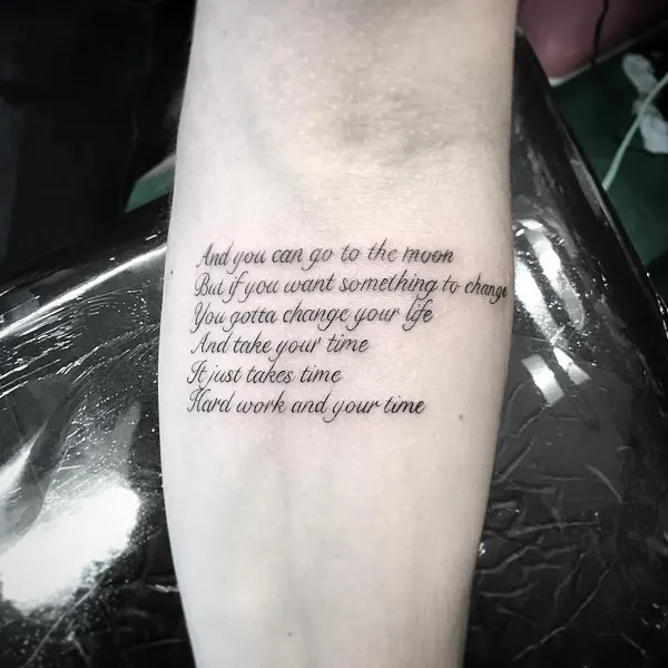 Lettering