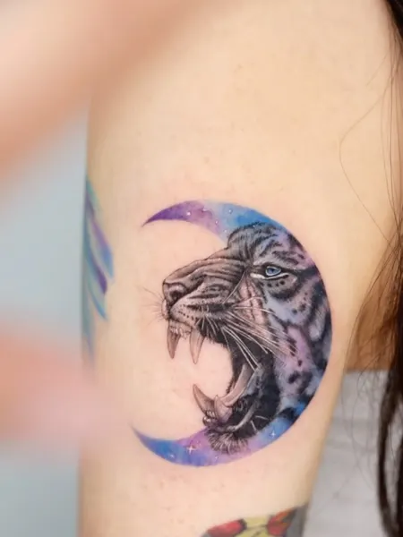 Tiger, 바다, 인어, 해마, 세이렌, 일본 파도, 파도 배경, 돌고래, 조개껍데기