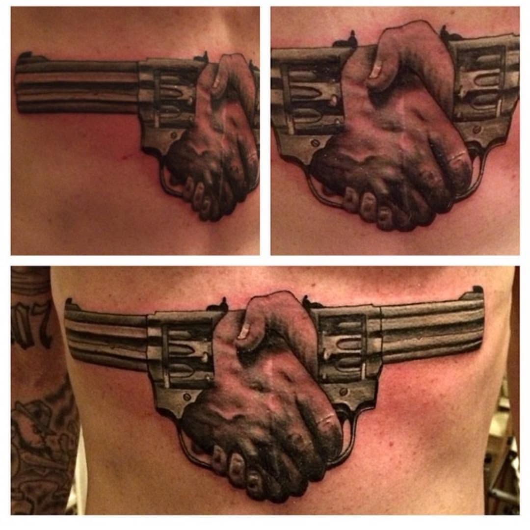 Game Face Tattoo
