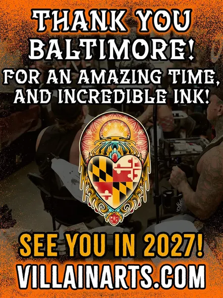 Villain Arts Tattoo Convention