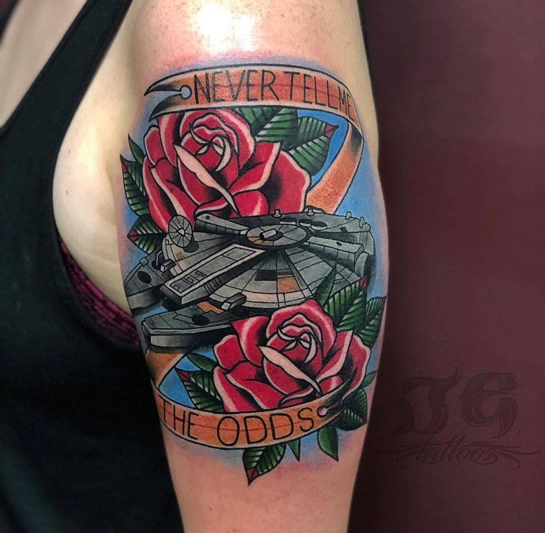 Game Face Tattoo
