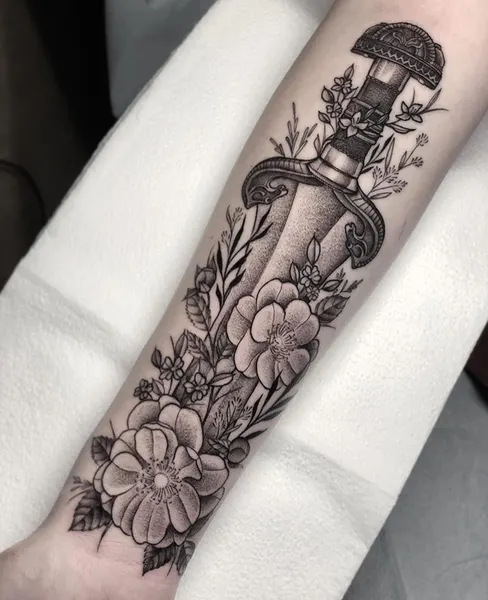 Ink and Dagger Tattoo