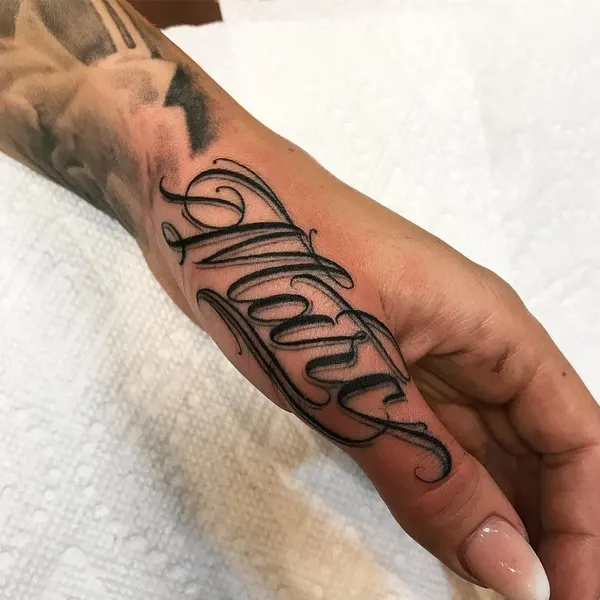 Lettering