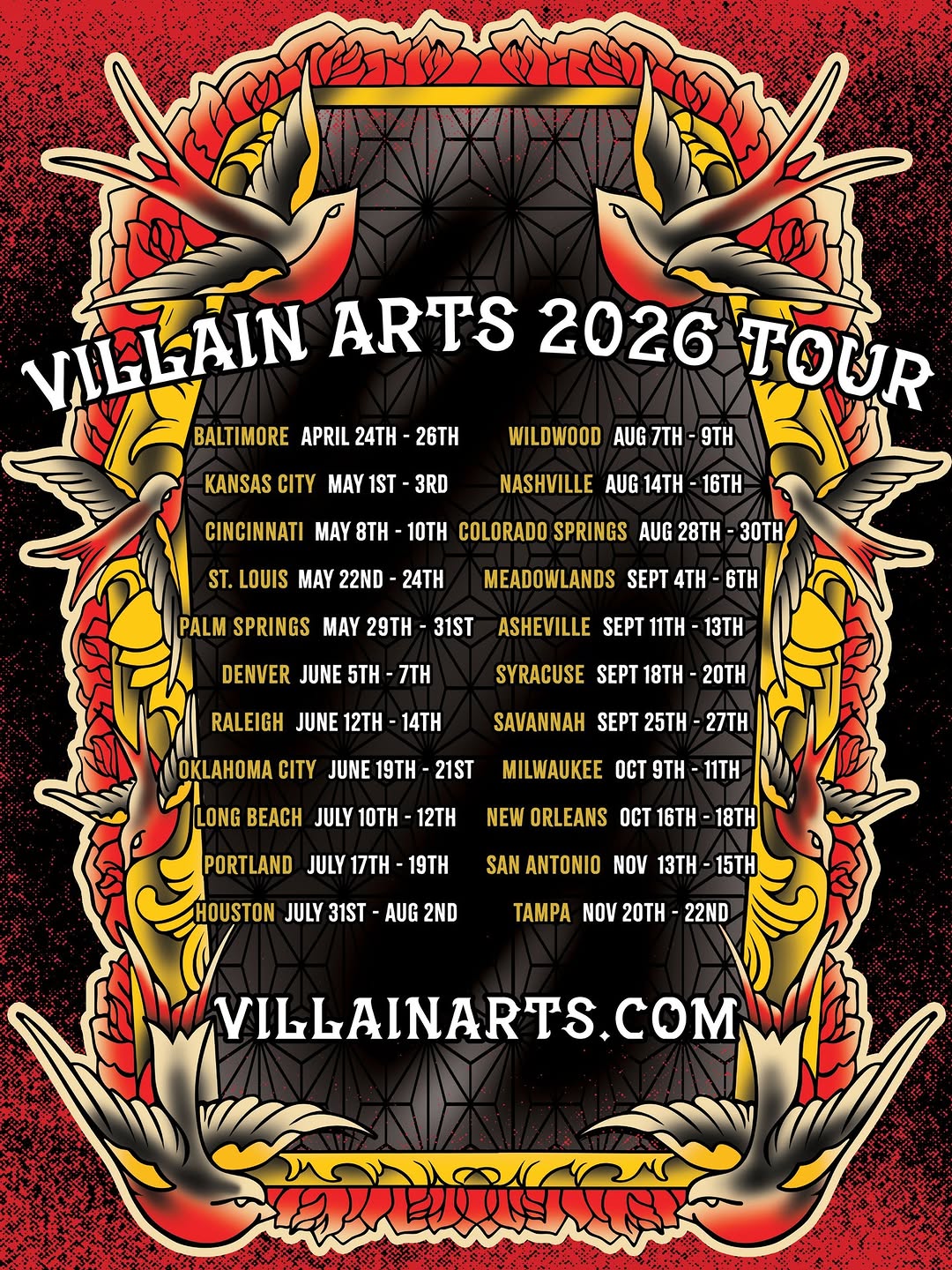 Villain Arts Tattoo Convention