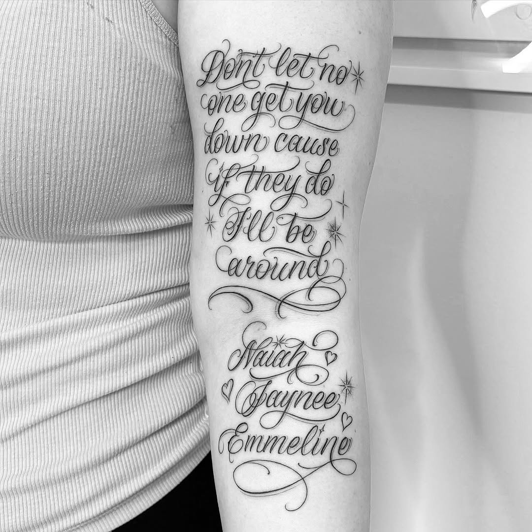 Lettering