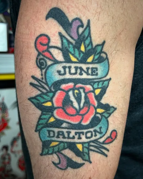 Rose, Lettering, Flower