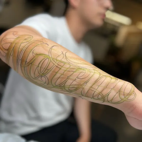 Lettering