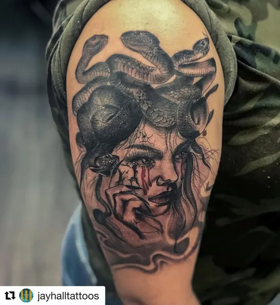 Game Face Tattoo