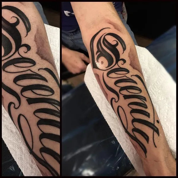 Lettering
