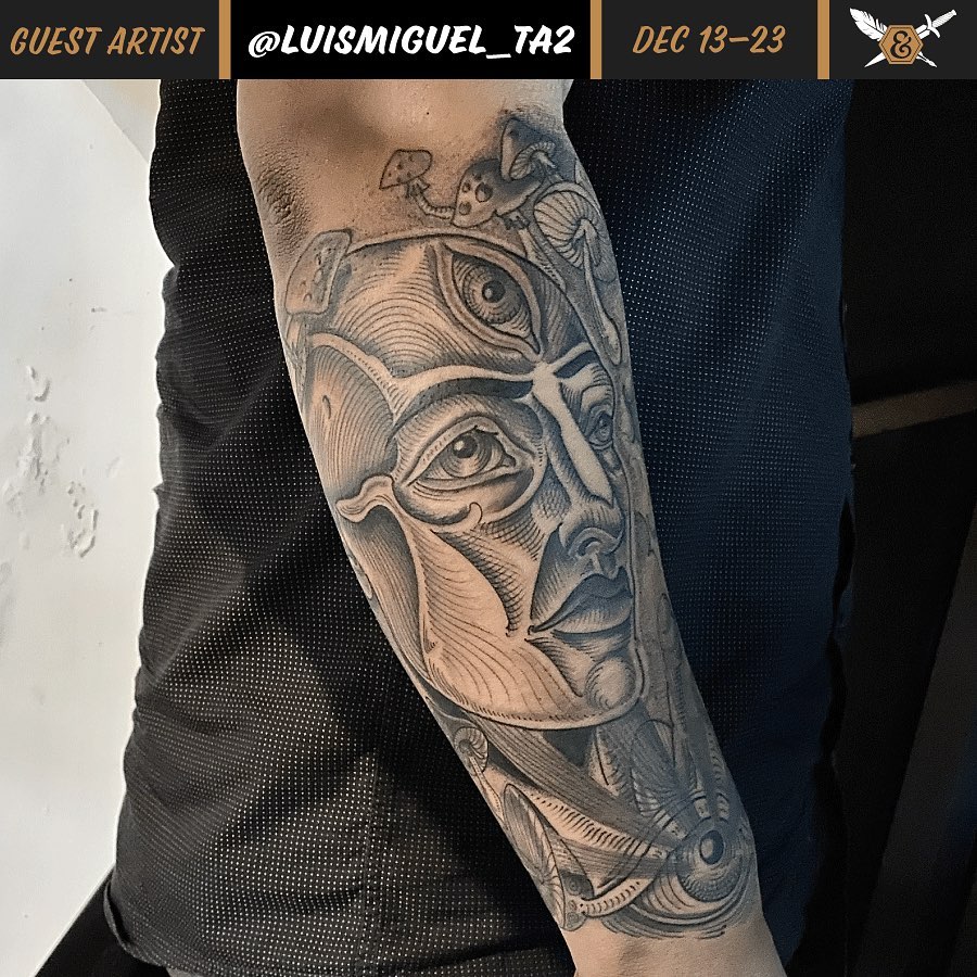 Ink and Dagger Tattoo