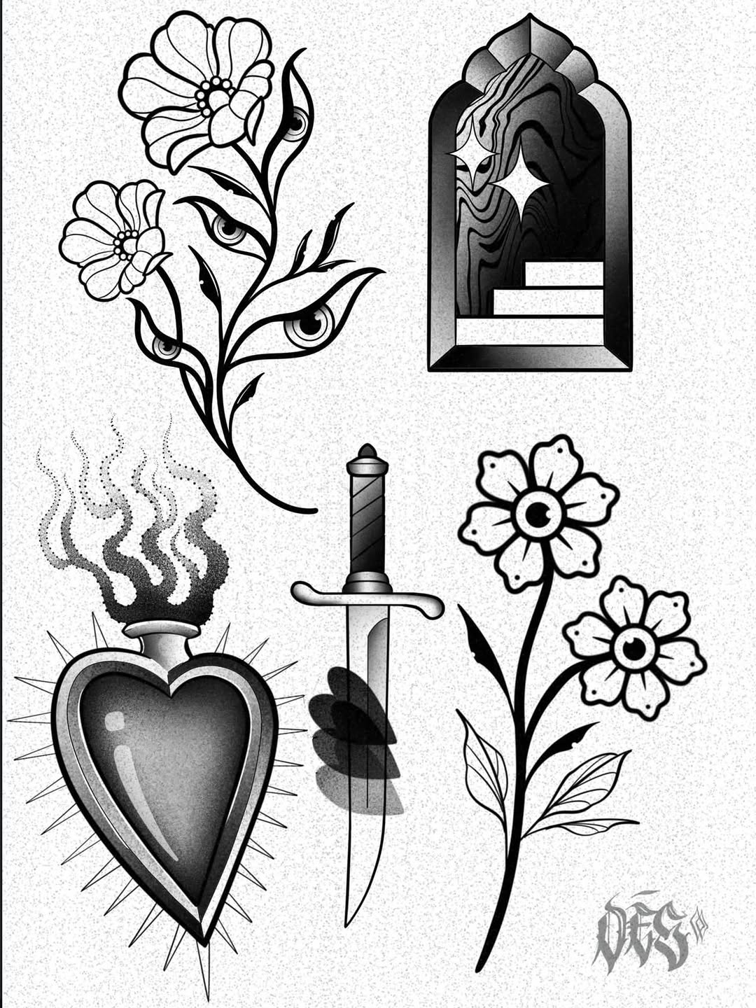 fleurnoiretattoo