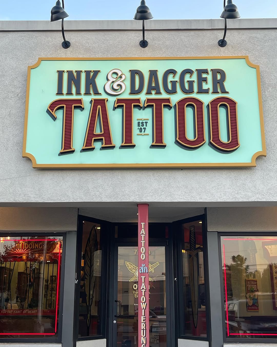 Ink and Dagger Tattoo
