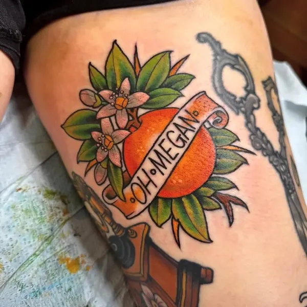 Flower, Rose, Lettering