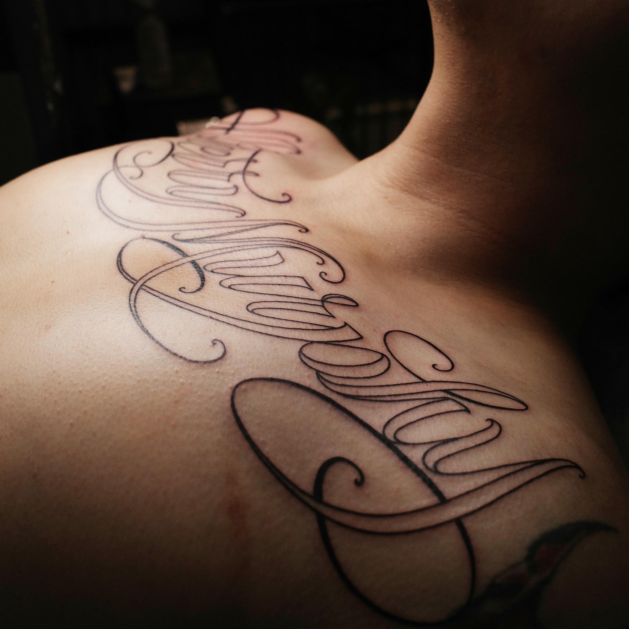 Lettering, 이름, 가족 이름