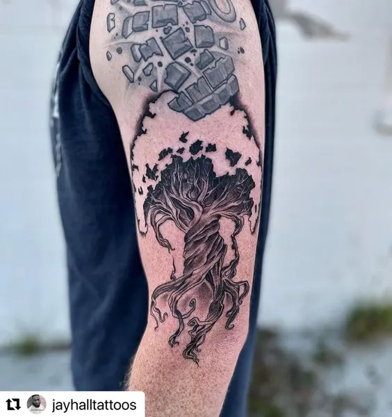 Game Face Tattoo