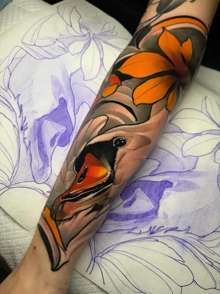 Flower, Animal, Nature