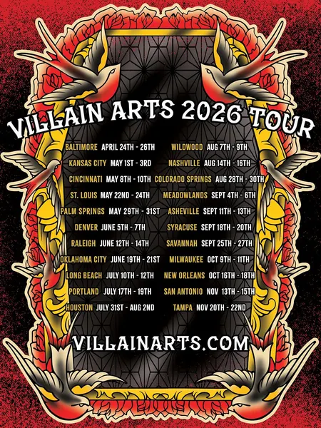 Villain Arts Tattoo Convention