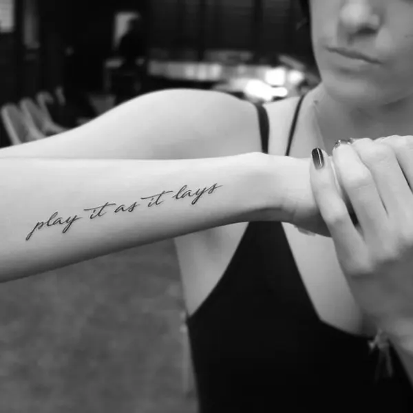 Lettering