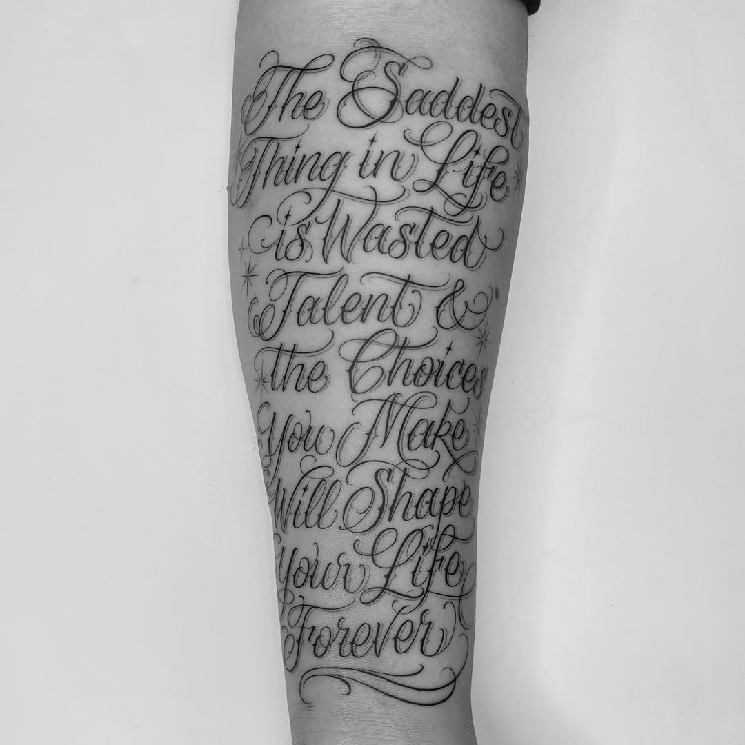 Lettering