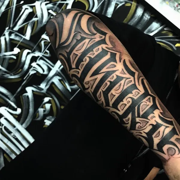 Lettering