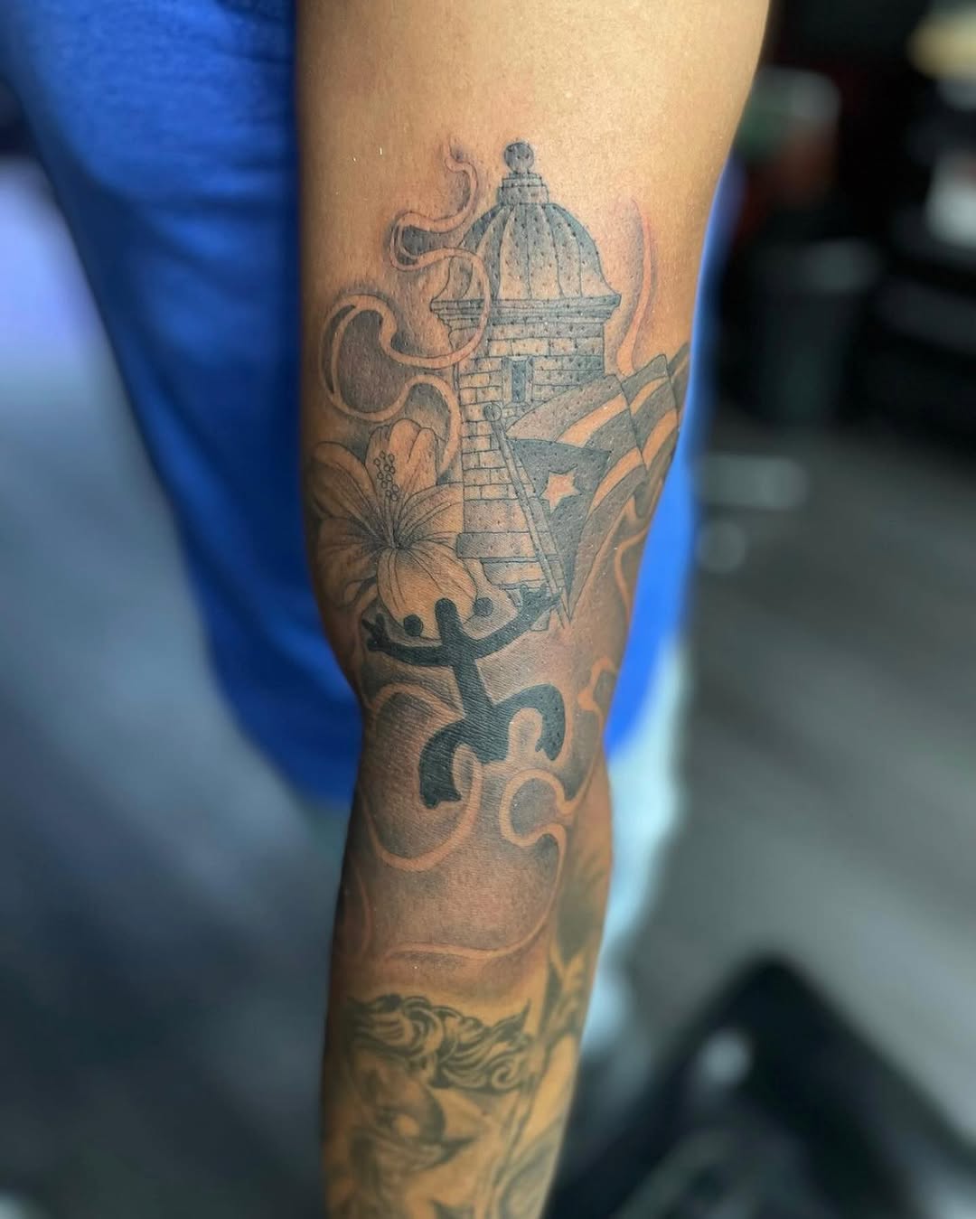 Game Face Tattoo