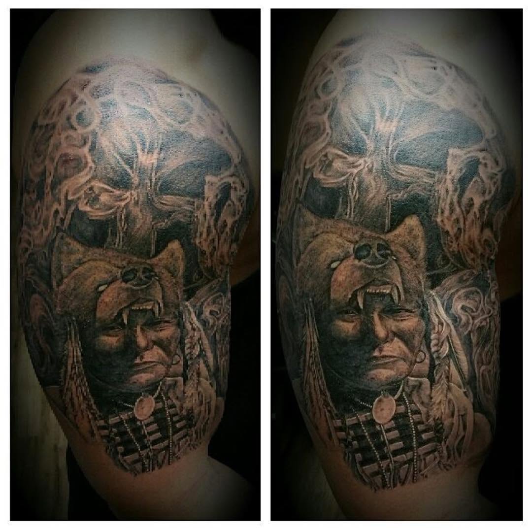 Game Face Tattoo