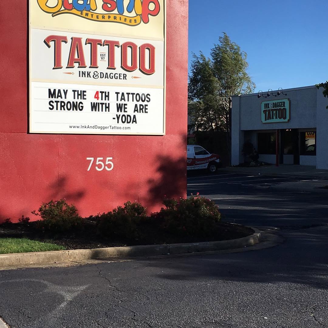Ink and Dagger Tattoo